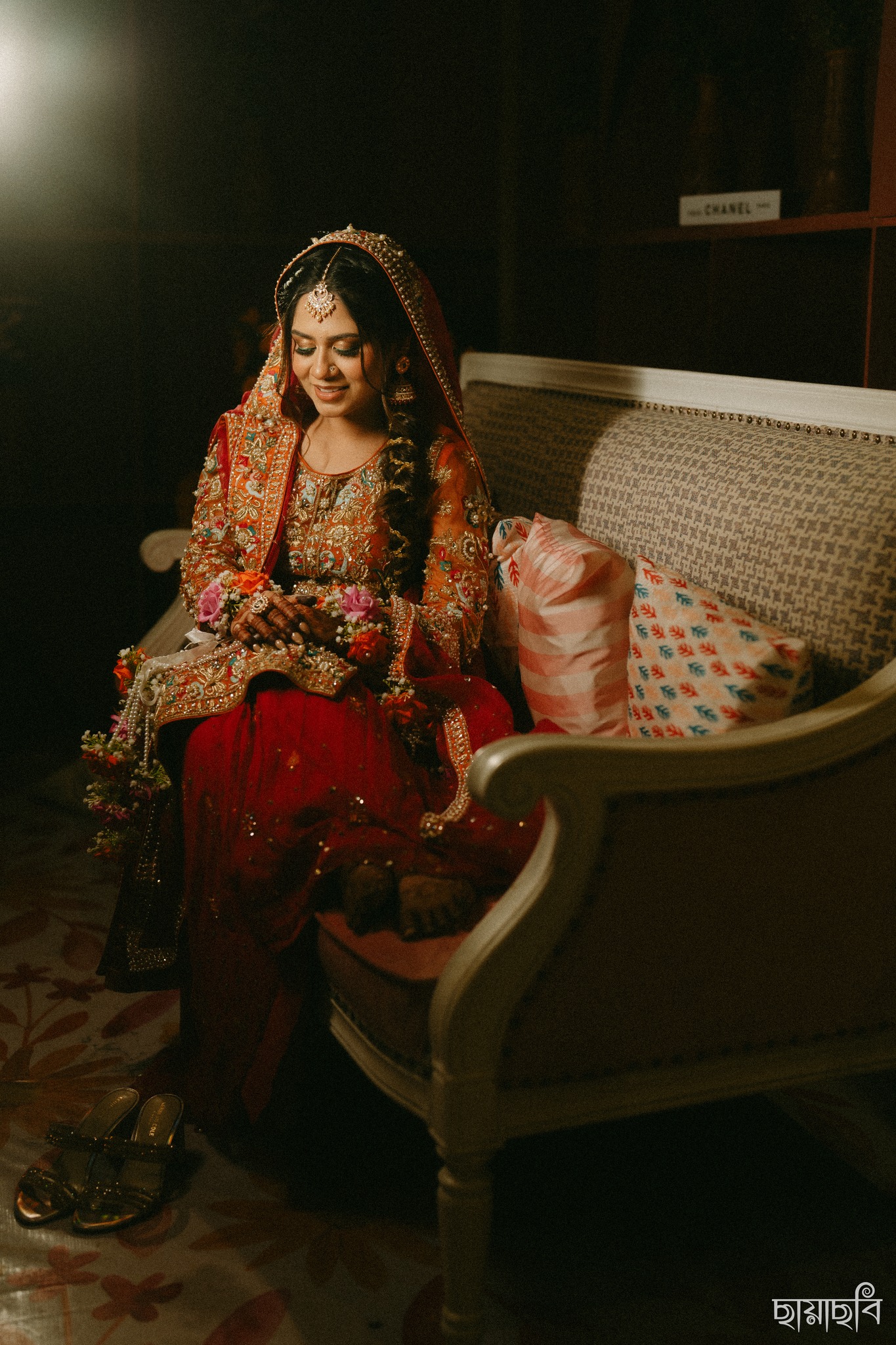 holud hues telling their love story Samiha fahim Aloki Platinum events2